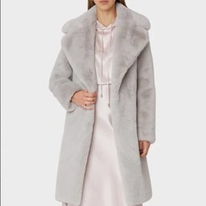 Milly riley deals faux fur coat